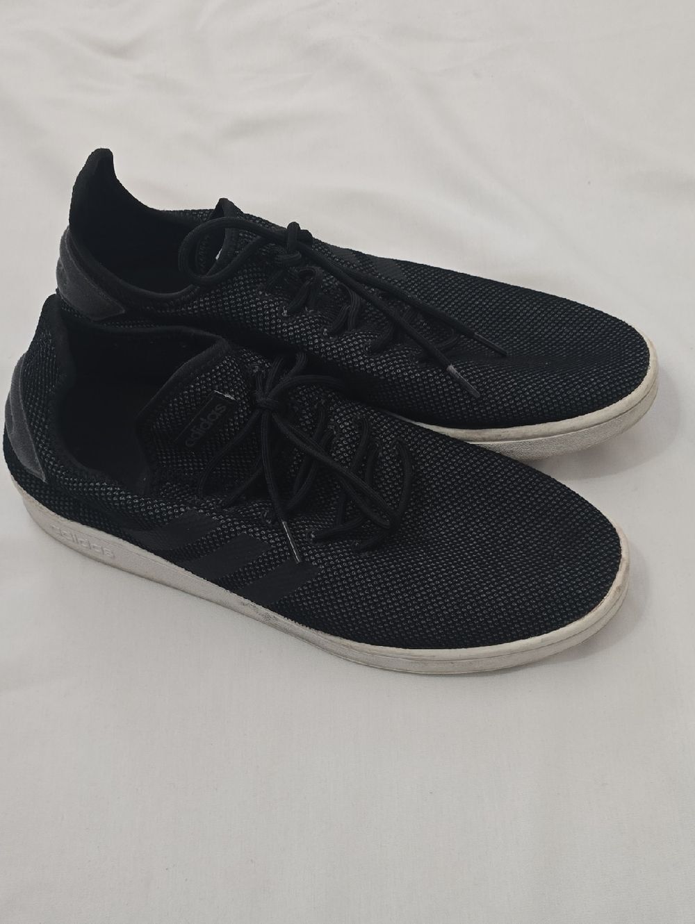adidas Black Knit Low-Top Sneakers 13